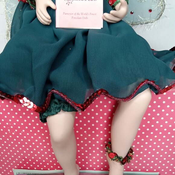 Vintage Christmas Sparkle Fairy Doll With Original Box Paradise Galleries 1990s - Picture 5 of 16